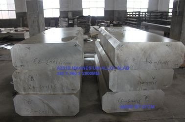 Good flatness AZ31 AZ80 AZ91 AM60 Cut-to-size magnesium alloy slab ASTM standard homogenized